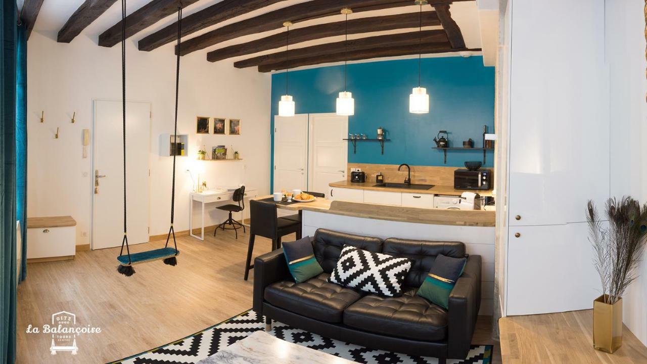 Apartmán La Balancoire Tours Exteriér fotografie